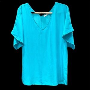 Halogen oversized blouse Size L